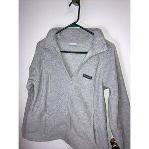 Columbia  Light Gray Fleece Jacket X-Large